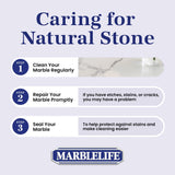 Marblelife Marble & Travertine Cleaner Concentrate Intercare, 32oz