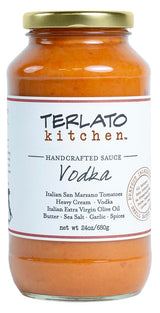 Terlato Kitchen Handcrafted Vodka Sauce, 4 Jars, 24 oz.