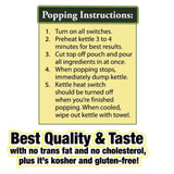Country Harvest Popcorn Portion-Pack for 8-Ounce Poppers (Regular Case, 24-Count)