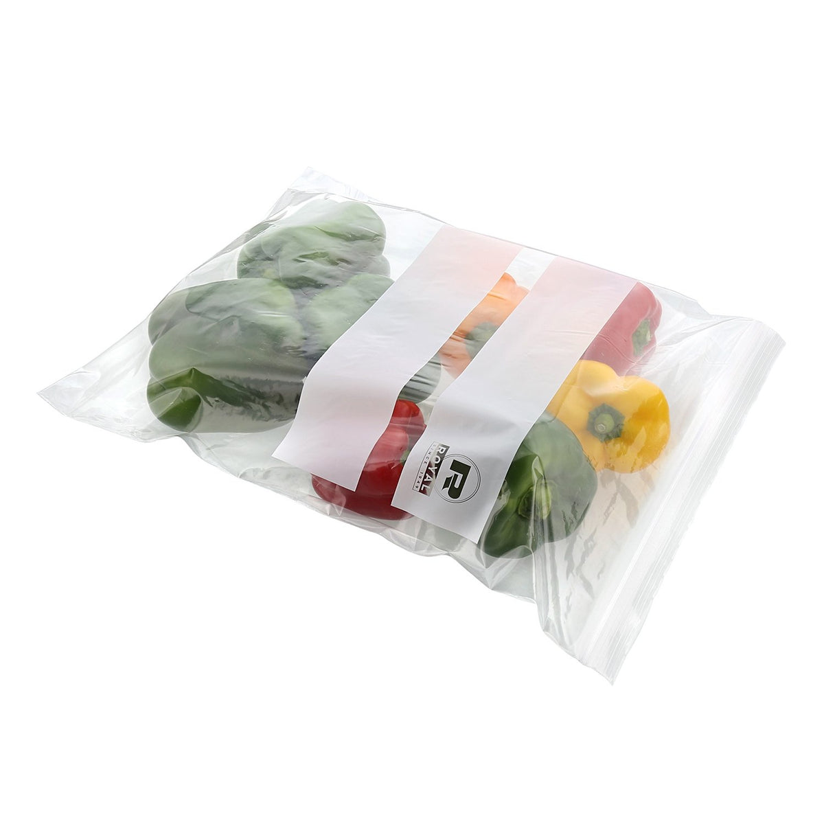 Royal Double Zipper Two Gallon Bags, Box of 100