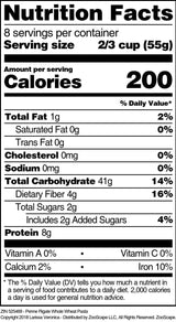 Penne Rigate Whole Wheat Pasta (16 oz, ZIN: 525469)