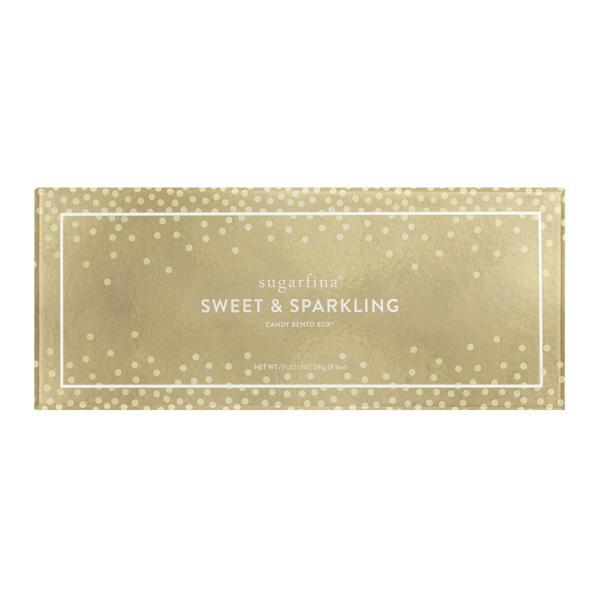 Sugarfina Sweet & Sparkling 3 Piece Candy Bento Box | Champagne Bears, But First, Rosé Roses, Sparkling Rosé Bears