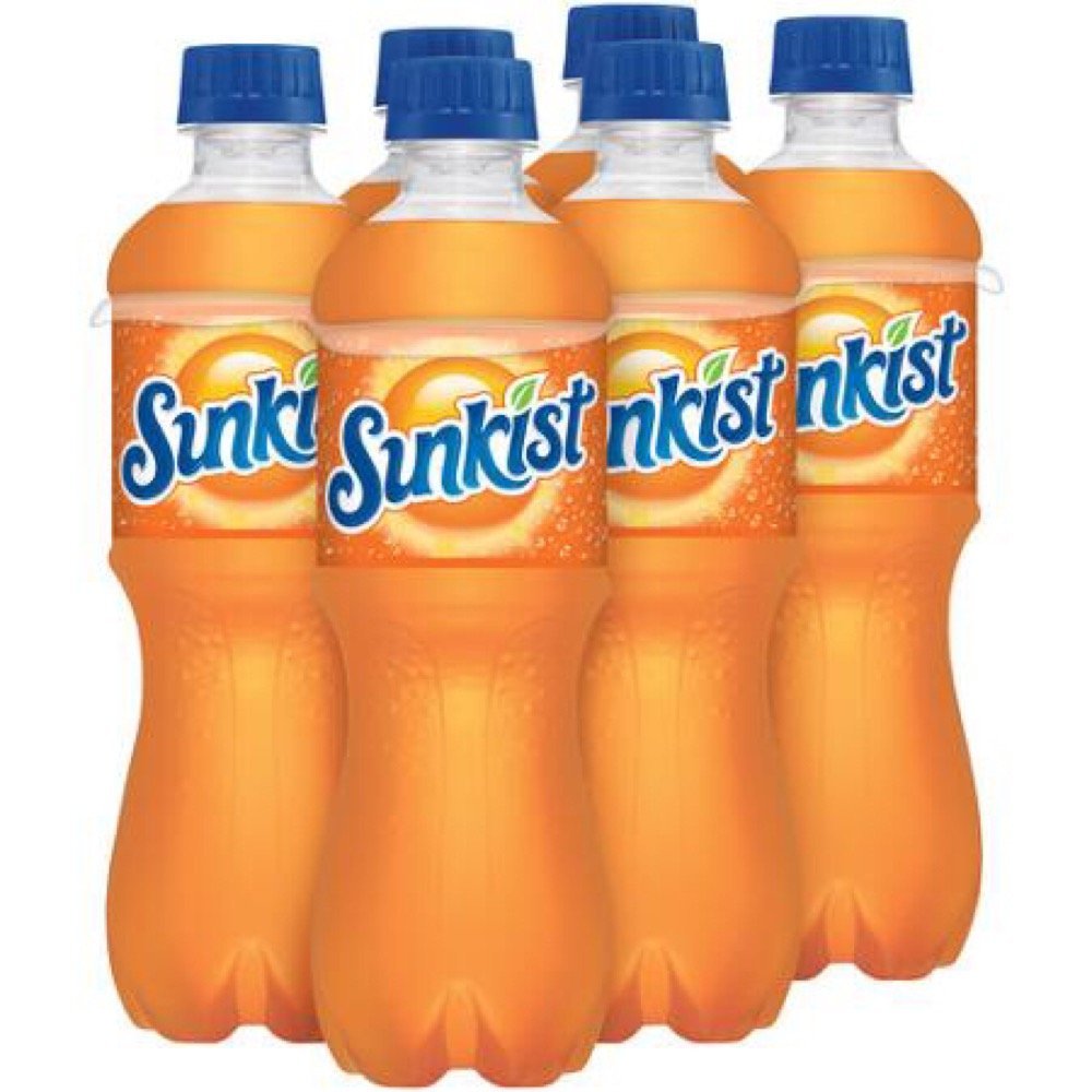 Sunkist Orange 16.9 oz, 12 Units