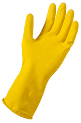 Soft Scrub Yellow Reusable Latex Household Glove X-Large (2 Pair)