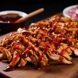 Old Hacienda BBQ Flavored Chicken | 100% Shredded Seasoned Chicken with Sauce | Fully Cooked & Ready to Eat | 26g Protein | No Preservatives or