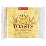 Divina Mini Toasts, White, 2.8-Ounce Packages (Pack of 24)