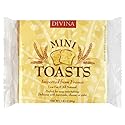 Divina Mini Toasts, White, 2.8-Ounce Packages (Pack of 24)
