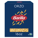 Barilla Orzo Pasta, 16 oz. Box - Non-GMO, Made with Durum Wheat Semolina - Kosher Certified