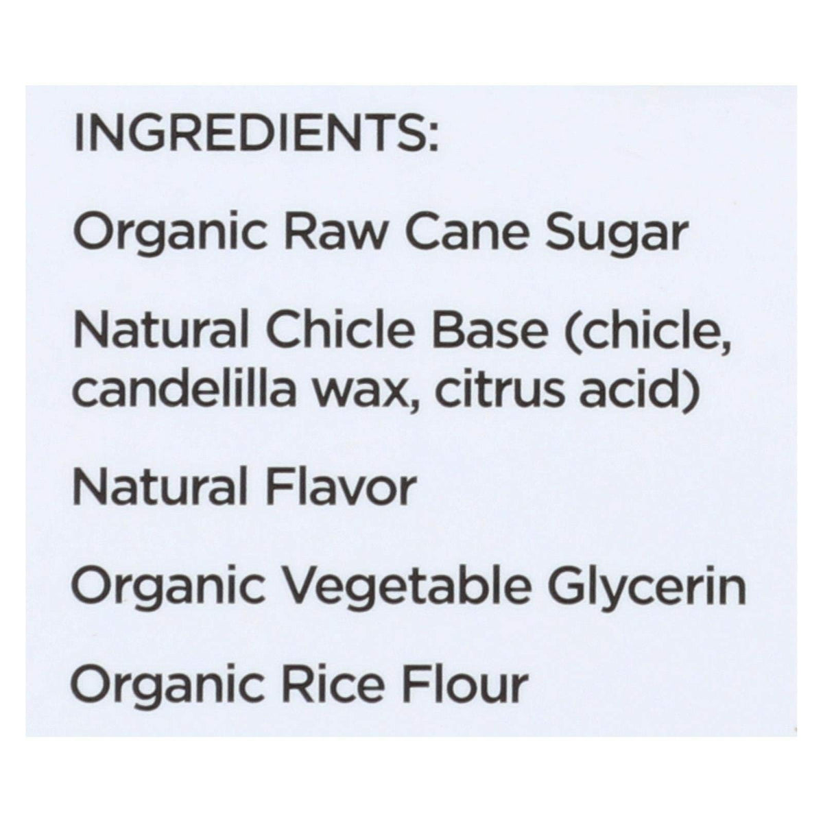 Simplygum Gum Ginger Natural