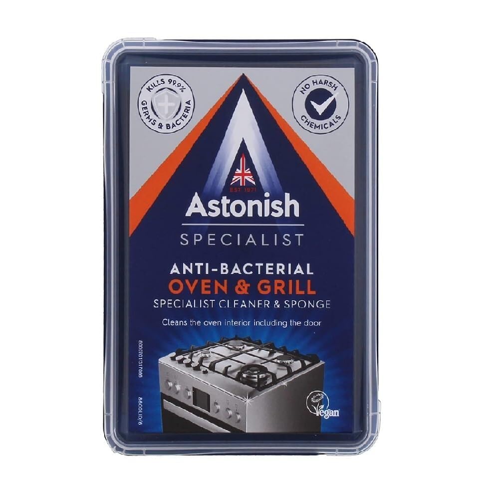 Astonish Oven & Grill Cleaner & Sponge, 250g