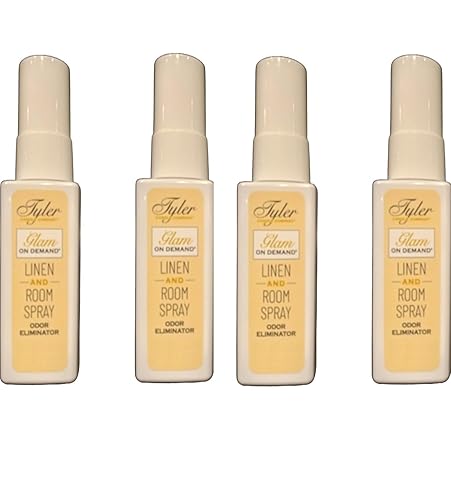 Tyler Candle Company - Spray On Demand - Kathina fragrance - 34g / 1.2oz (Pack of 4), Clear