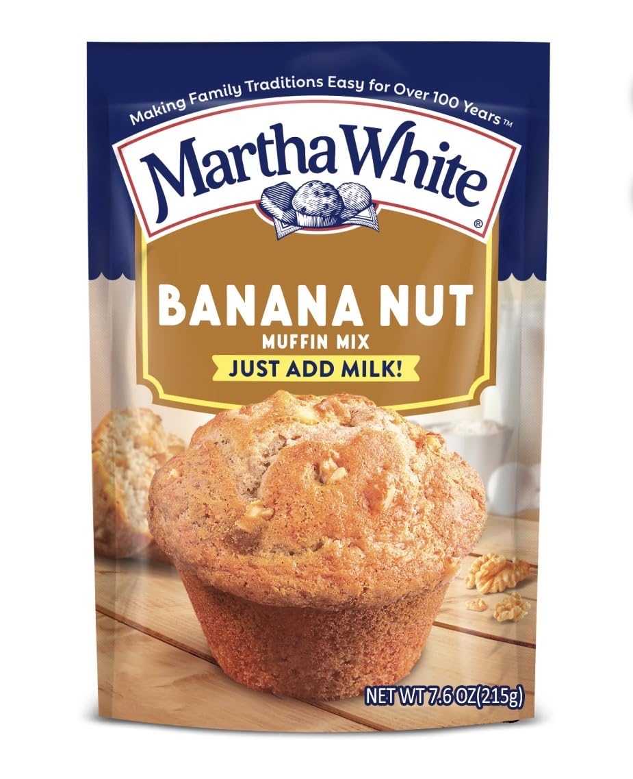 The Marvelous Martha White Muffin Mix (Banana Nut)