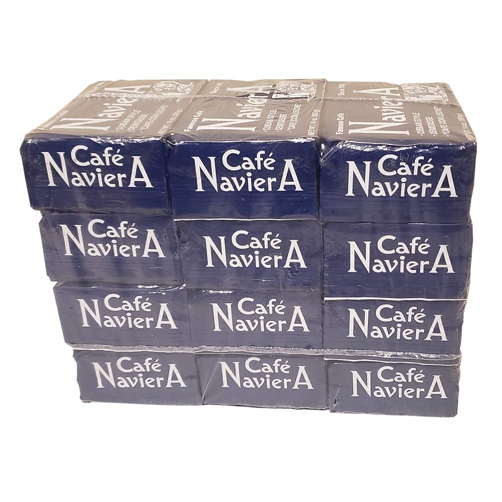 Cafe Naviera Cuban Style Dark Roasted Coffee - 12 pack