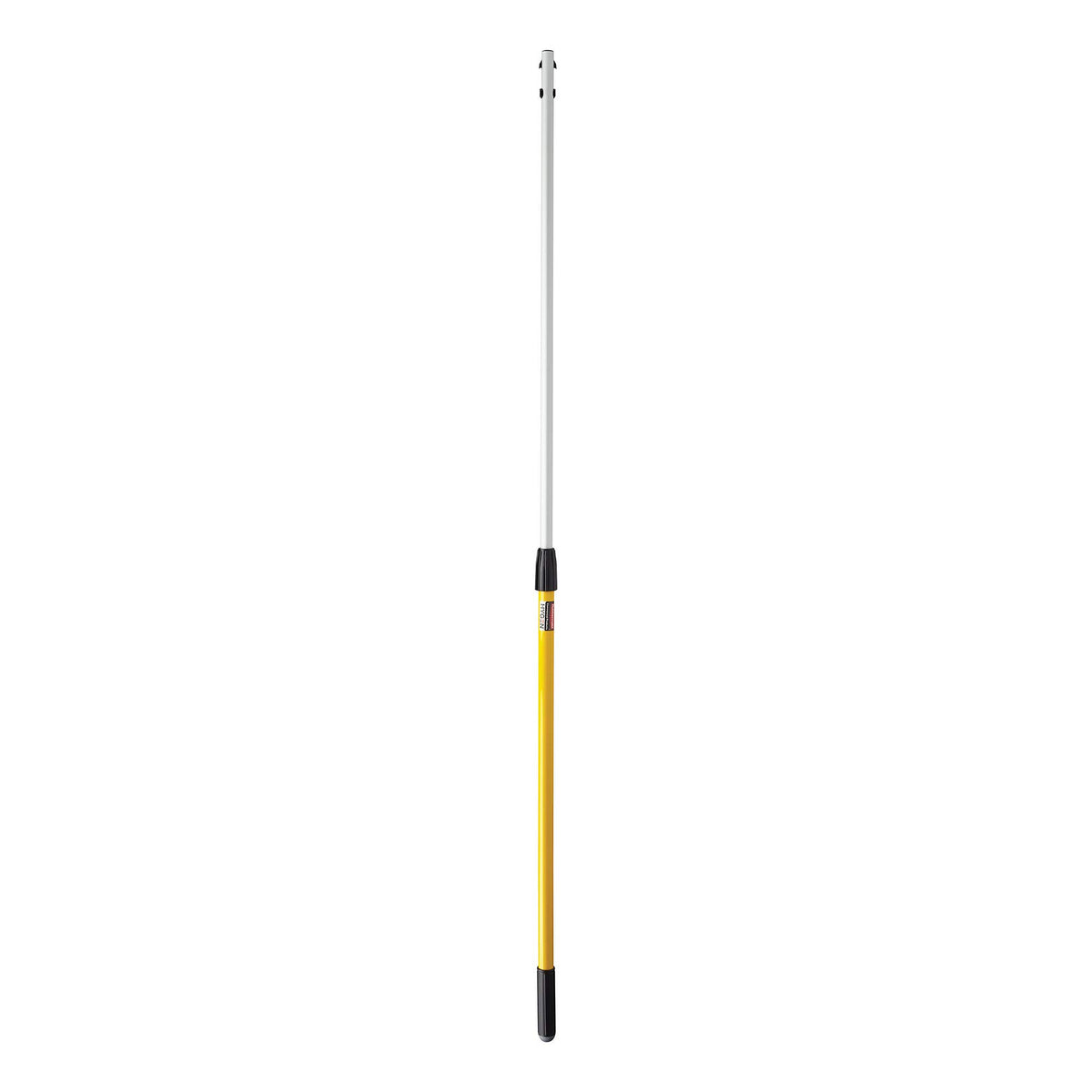 Rubbermaid Commercial Products HYGEN Quick-Connect Adjustable Extension Handle/Pole, Lightweight Cleaning Tool for Floors/Walls/Ceilings/Windows