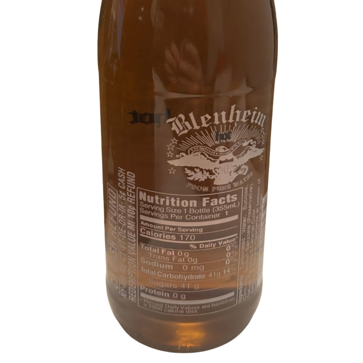 Blenheim Ginger Ale 12oz Bottle - Hot Flavor - 6 Pack