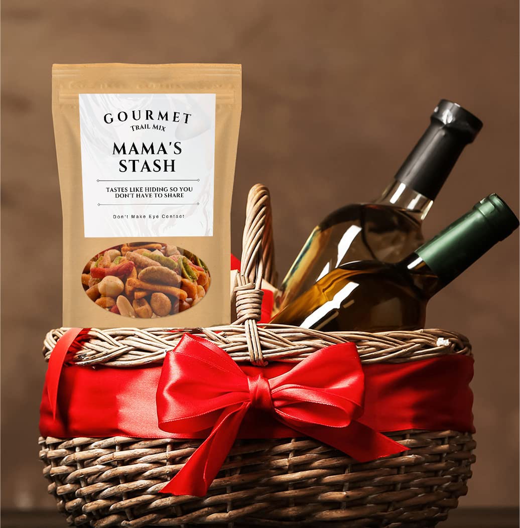 Mama’s Stash Snack Blend - Kepperton Gourmet Trail Mix Funny Snack Gifts for Moms Gag Gift for Mother’s Day Basket Assorted Crunchy Snacks