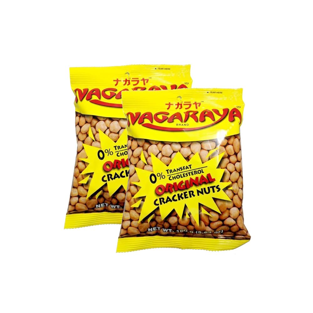 Nagaraya Cracker Nuts Original, 5.64 oz (Pack of 2)