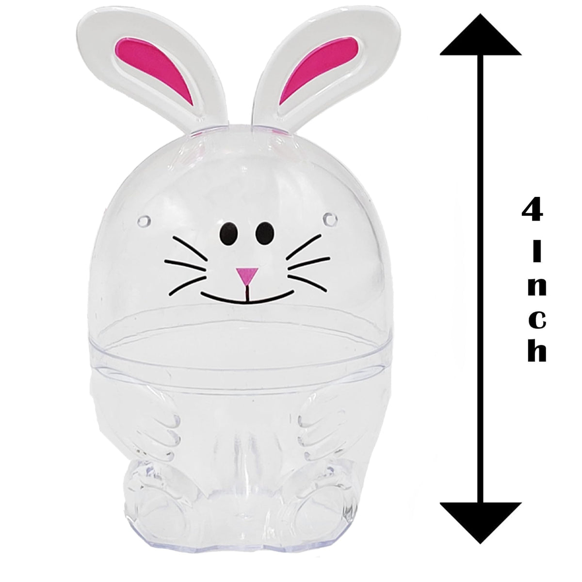 Fillable Easter Carrots, Bunny, and Chick 144-Pack Containers, Perfect Characters for Easter Egg Hunt, Basket Stuffers Filler, Surprise Carrot