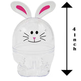 Fillable Easter Carrots, Bunny, and Chick 144-Pack Containers, Perfect Characters for Easter Egg Hunt, Basket Stuffers Filler, Surprise Carrot