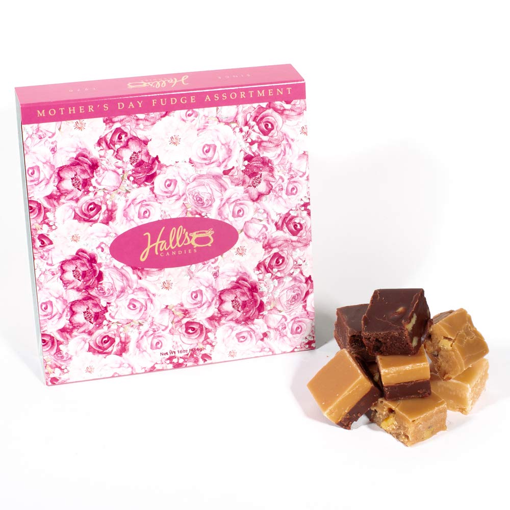 Mother's Day Assorted Fudge Gift Box, 16 oz.