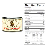 Grabill Country Meats - Pack of 4 - Turkey Chunks - Fully Cooked & Ready To Eat - 13 oz. Cans Boxed