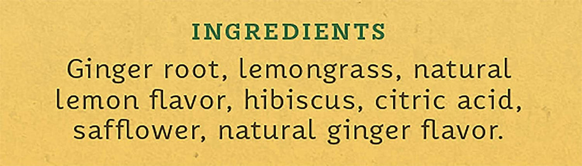 Stash Lemon Ginger Herbal tea 30 count