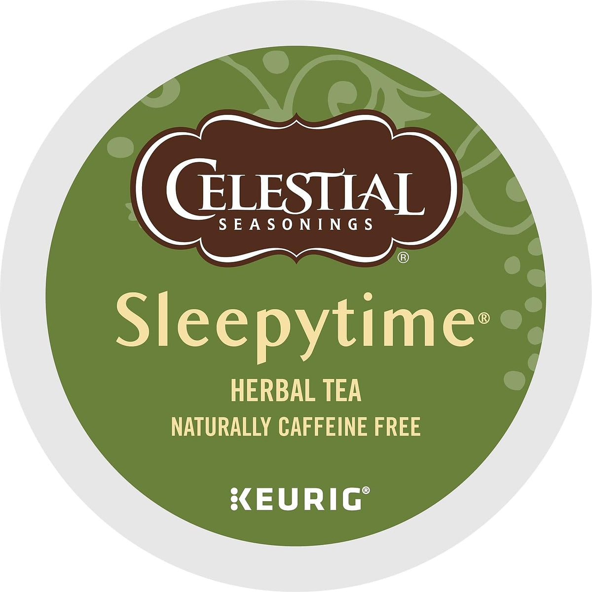 Celestial Seasonings Sleepytime Herbal Tea, Single-Serve Keurig K-Cup Pods, 24 Count