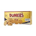 ChocZero Gluten-Free Vanilla Sandwich Cookies with Creme - Low Sugar, Keto Friendly Dunkies (1 Box, 9oz)