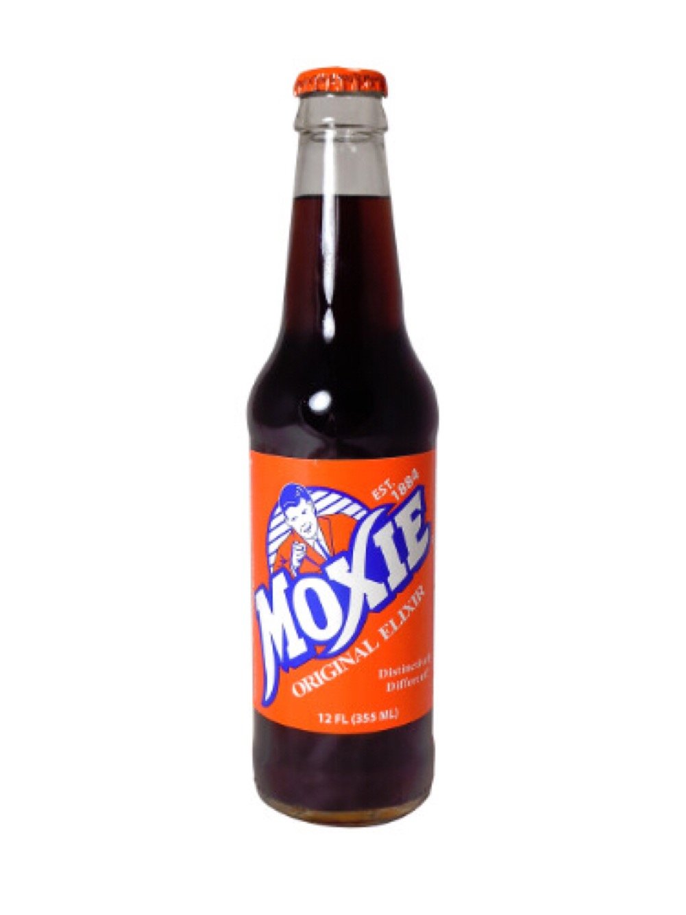 Moxie Elixir Soda, 12 Ounce (6 Bottles)
