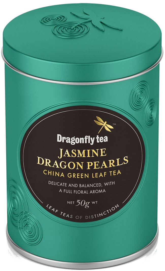 Dragonfly Jasmine Dragon Pearls Green China Tea 50g