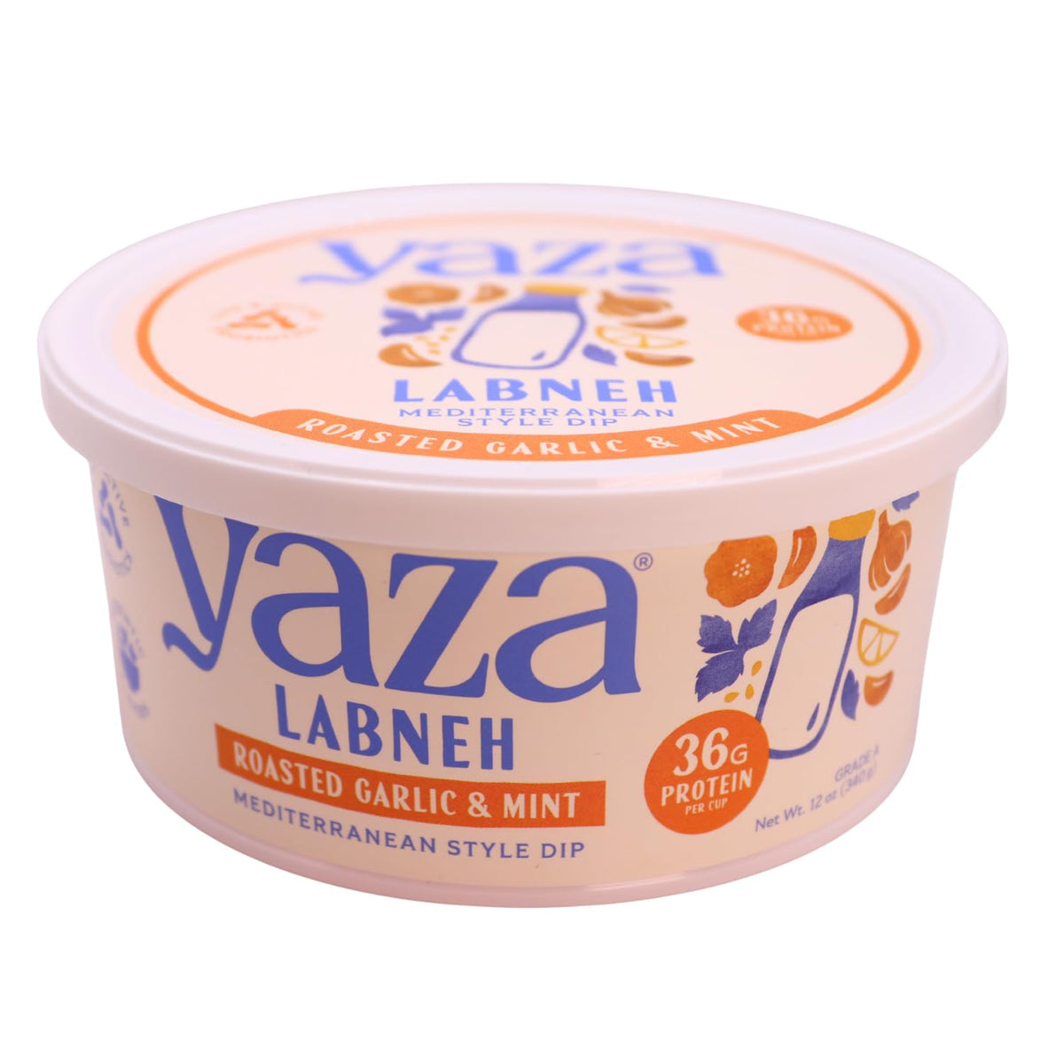 Yaza Roasted Garlic & Mint Labneh