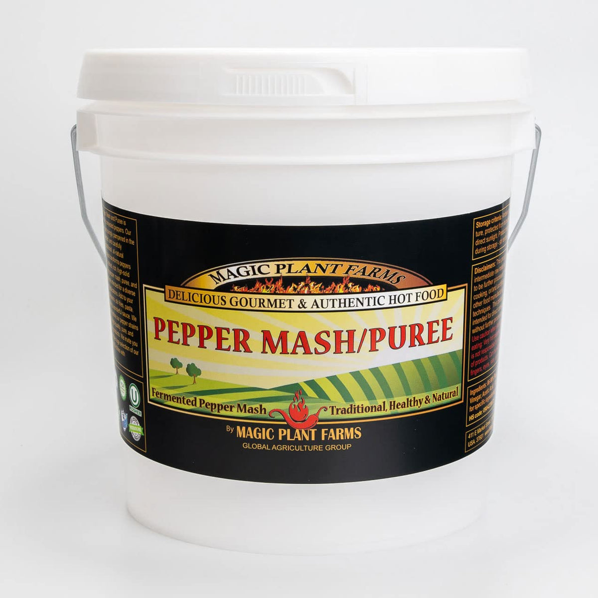 Wiri Wiri Chili Pepper Mash (Hot Cherry Bomb) by Magic Plant - Explore Exotic South American Flavors - Medium Heat Tasty Fruity Flavor - Make