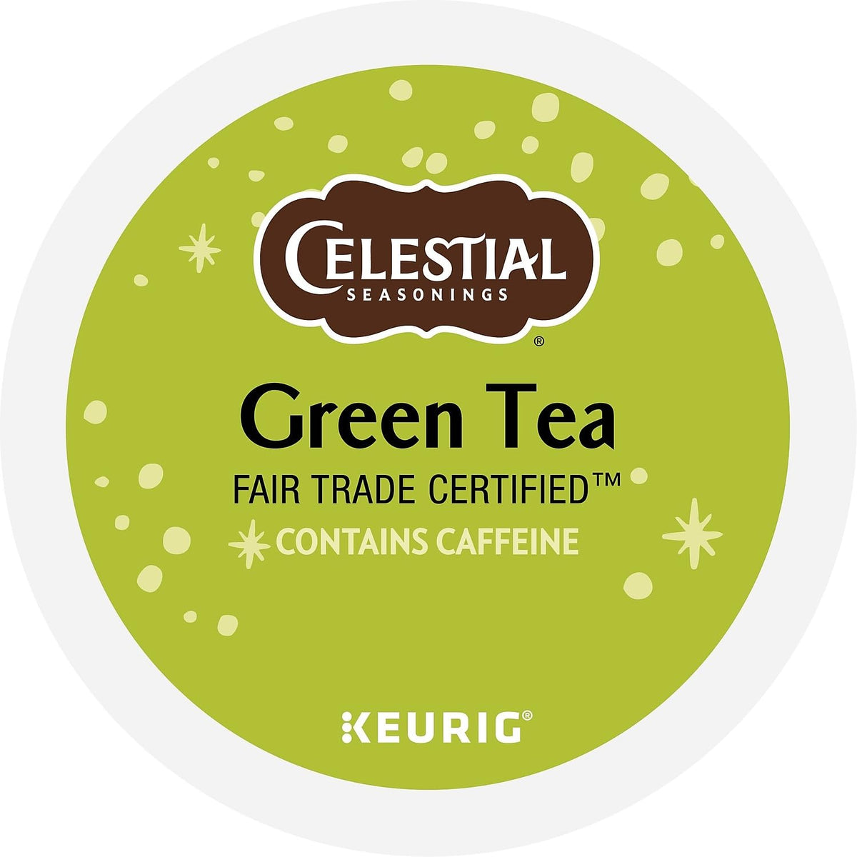 Celestial Seasonings Authentic Green Tea, K-Cup Portion Pack for Keurig K-Cup Brewers, 24-Count