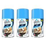 Automatic Spray Air Freshener Refill, Pet Clean Scent, 6.2 Ounce (3 pack)