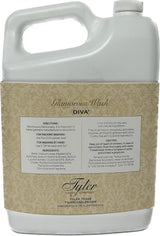 Tyler's Diva Glam Wash Laundry Detergent, Gallon (128 Fl oz) (Pack of 1) ILIOS Packaging.