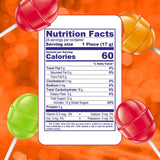 Bon Bon Bum - Fruity Lollipop with Bubble Gum center - Perfect for Parties and Sharing (24 Pieces, Mango)