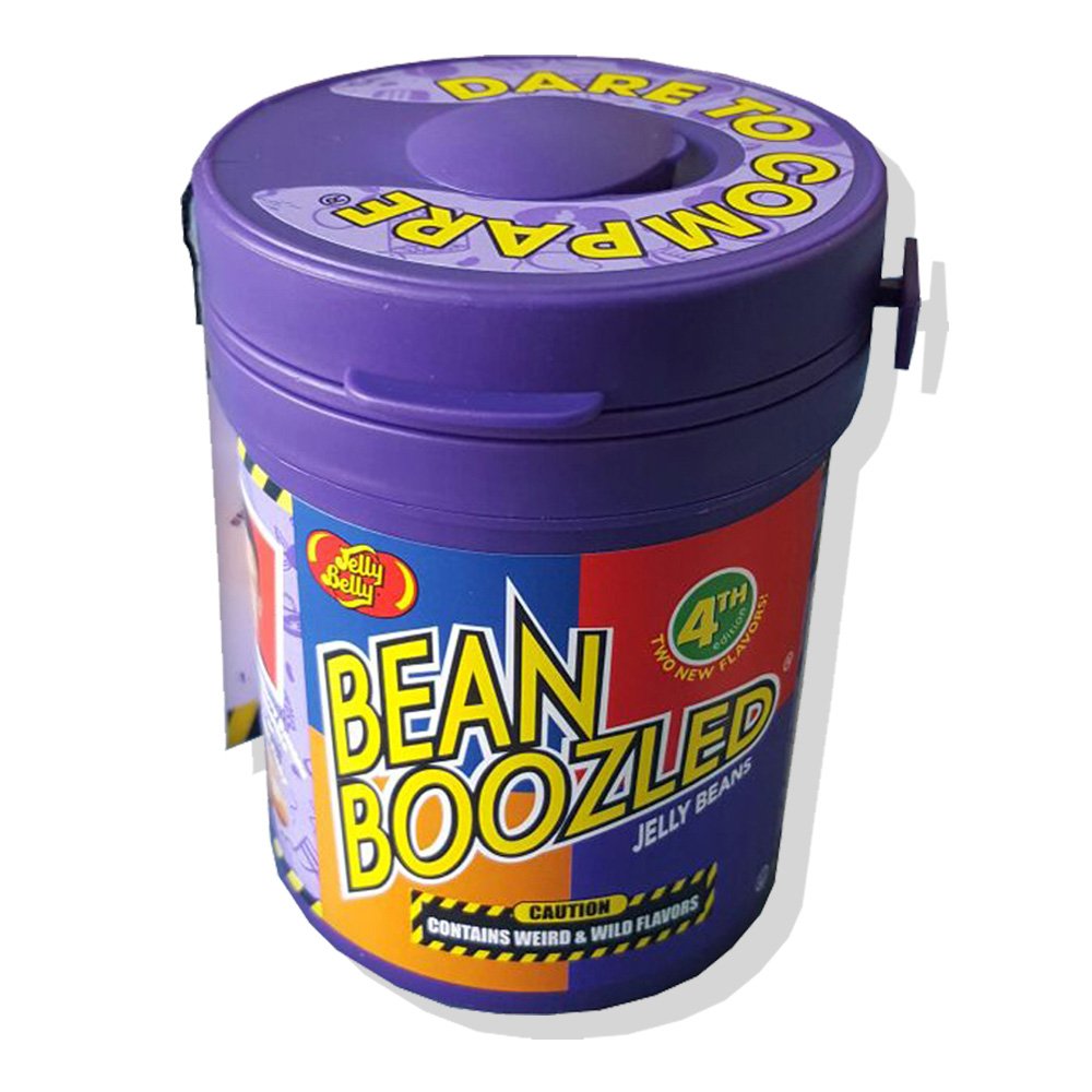 Jelly Belly BeanBoozled Mystery Bean Jelly Bean Dispenser, 4th Edition, Assorted Flavors, 3.5-oz