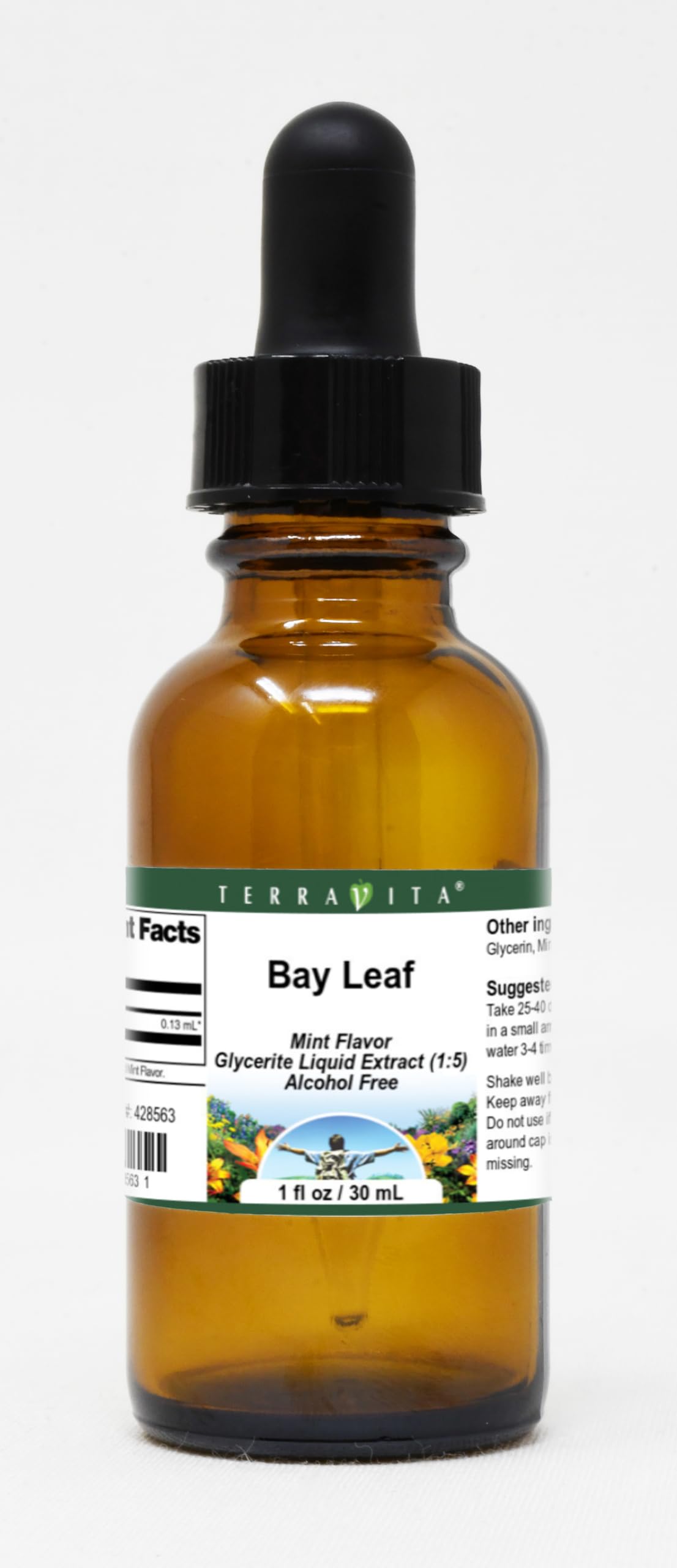 Bay Leaf - Glycerite Liquid Extract (1:5) - Mint Flavored (1 fl oz, ZIN: 428563) - 2 Pack