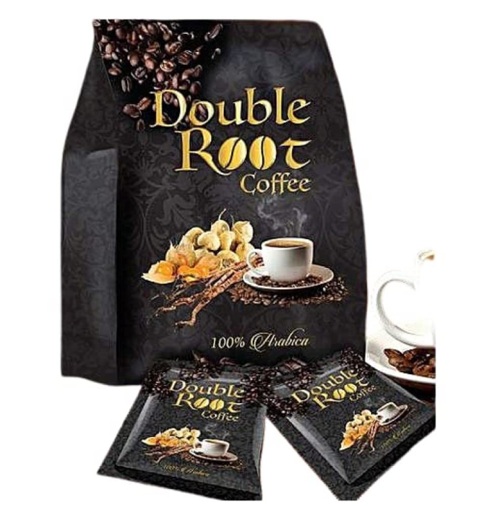 Superlife Double Root Coffee 6 Sachets Each (4 Pack)