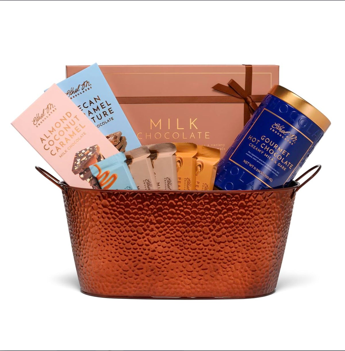 Ethel M Chocolates Milk Chocolate Premium Gift Basket