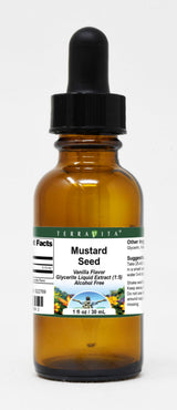 Mustard Seed Glycerite Liquid Extract (1:5) - Vanilla Flavored (1 oz, ZIN: 522769) - 3 Pack