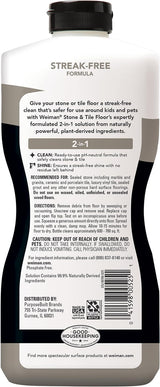 Weiman Stone Tile and Laminate Cleaner - 32 Ounce 2 Pack