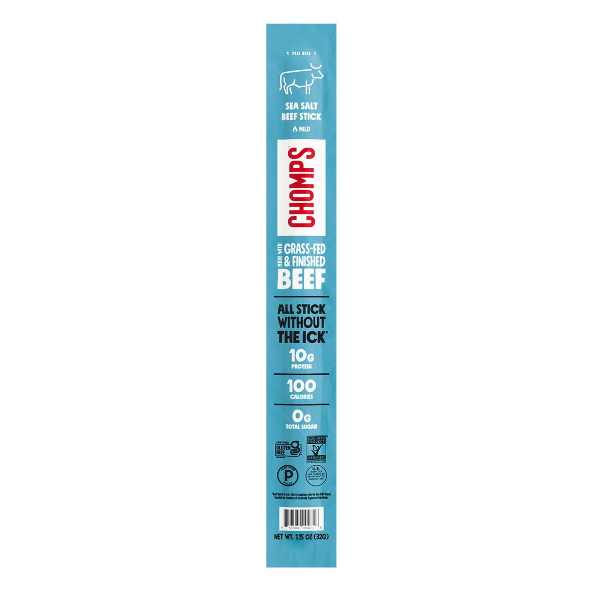 Chomps Sea Salt Beef Stick 1.15 OZ