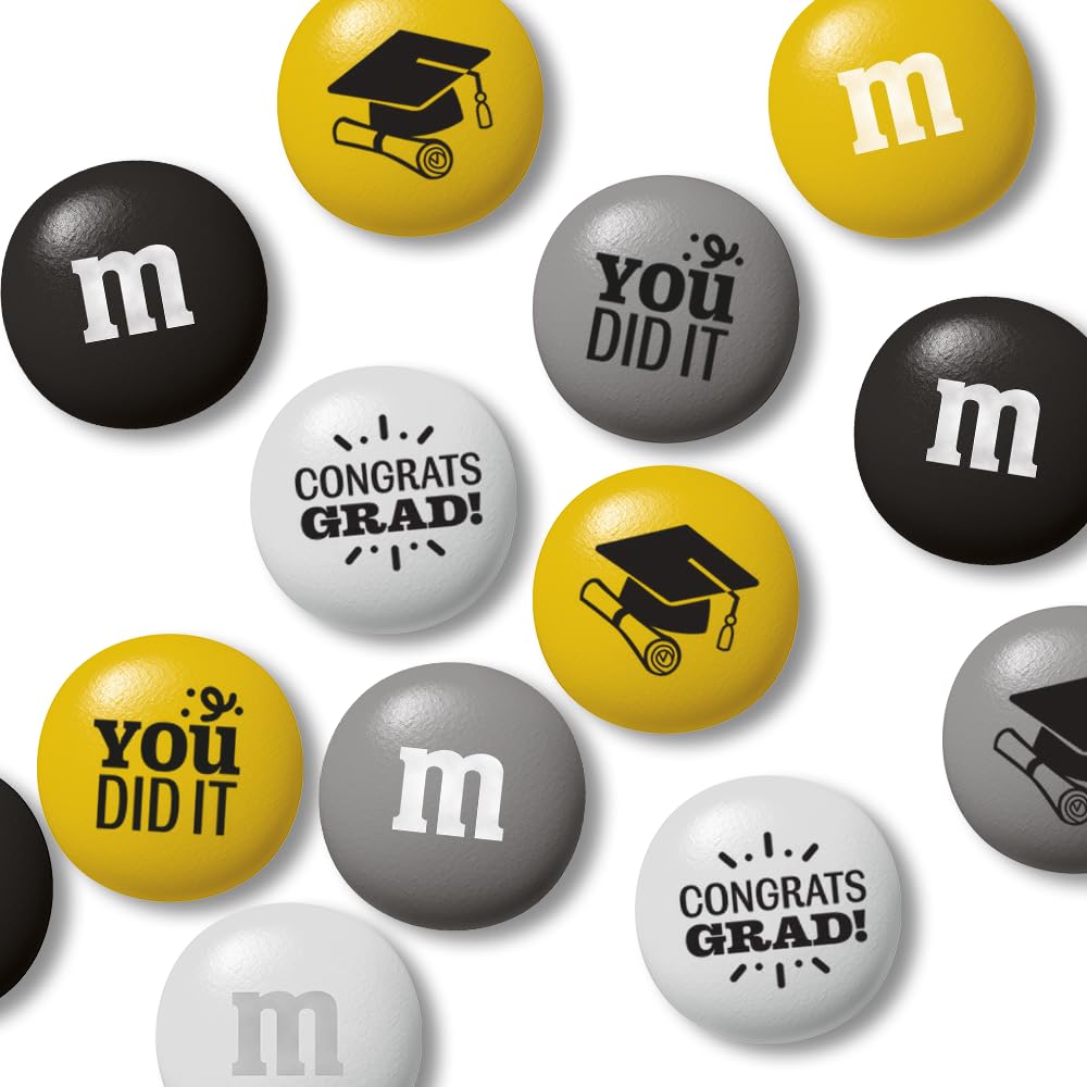 M&M'S Graduation Milk Chocolate Candy, 1 lb Gift Box