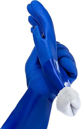 Star Kitchen & Home True Blues Ultimate Household Cleaning Gloves (Medium)