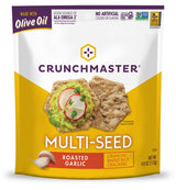 Crunchmaster Multi-Seed Crackers, Roasted Garlic, 4 oz.