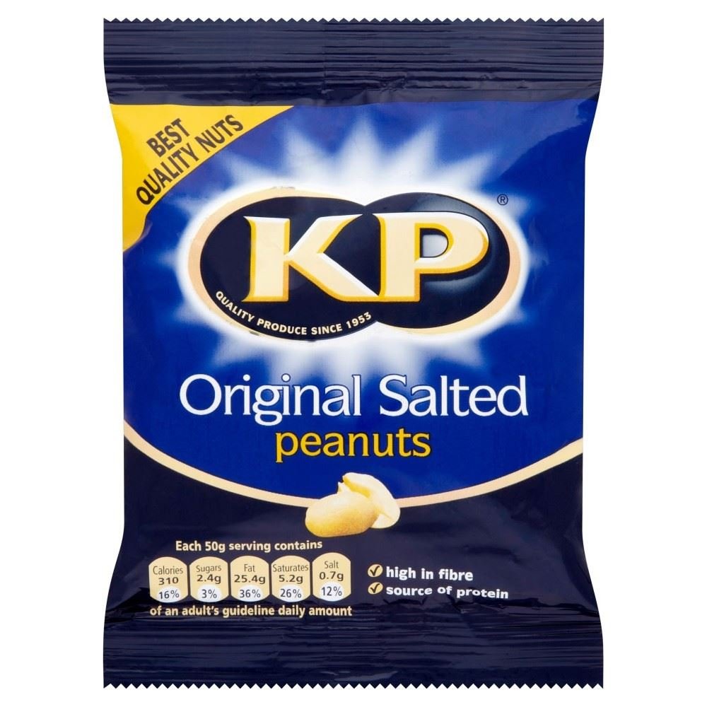 KP Original Salted Peanuts (100g) - Pack of 2
