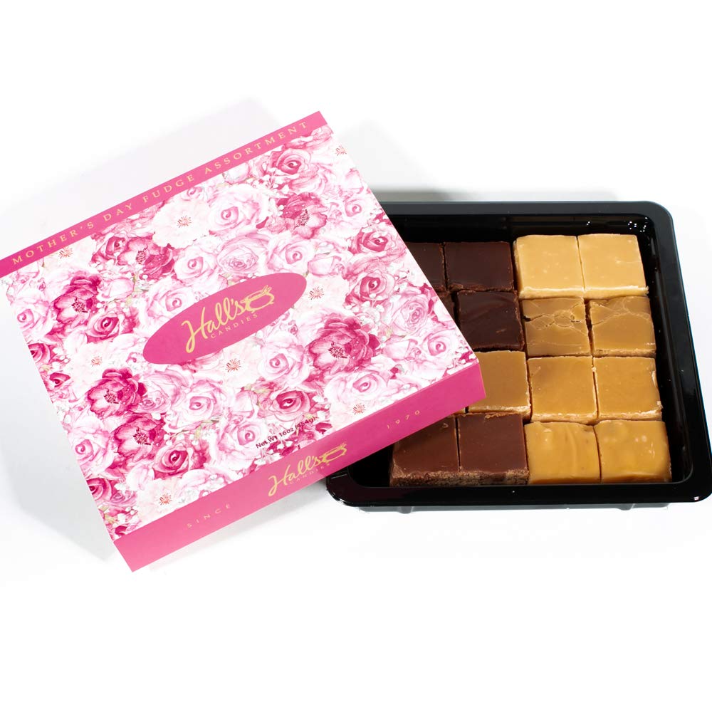 Mother's Day Assorted Fudge Gift Box, 16 oz.