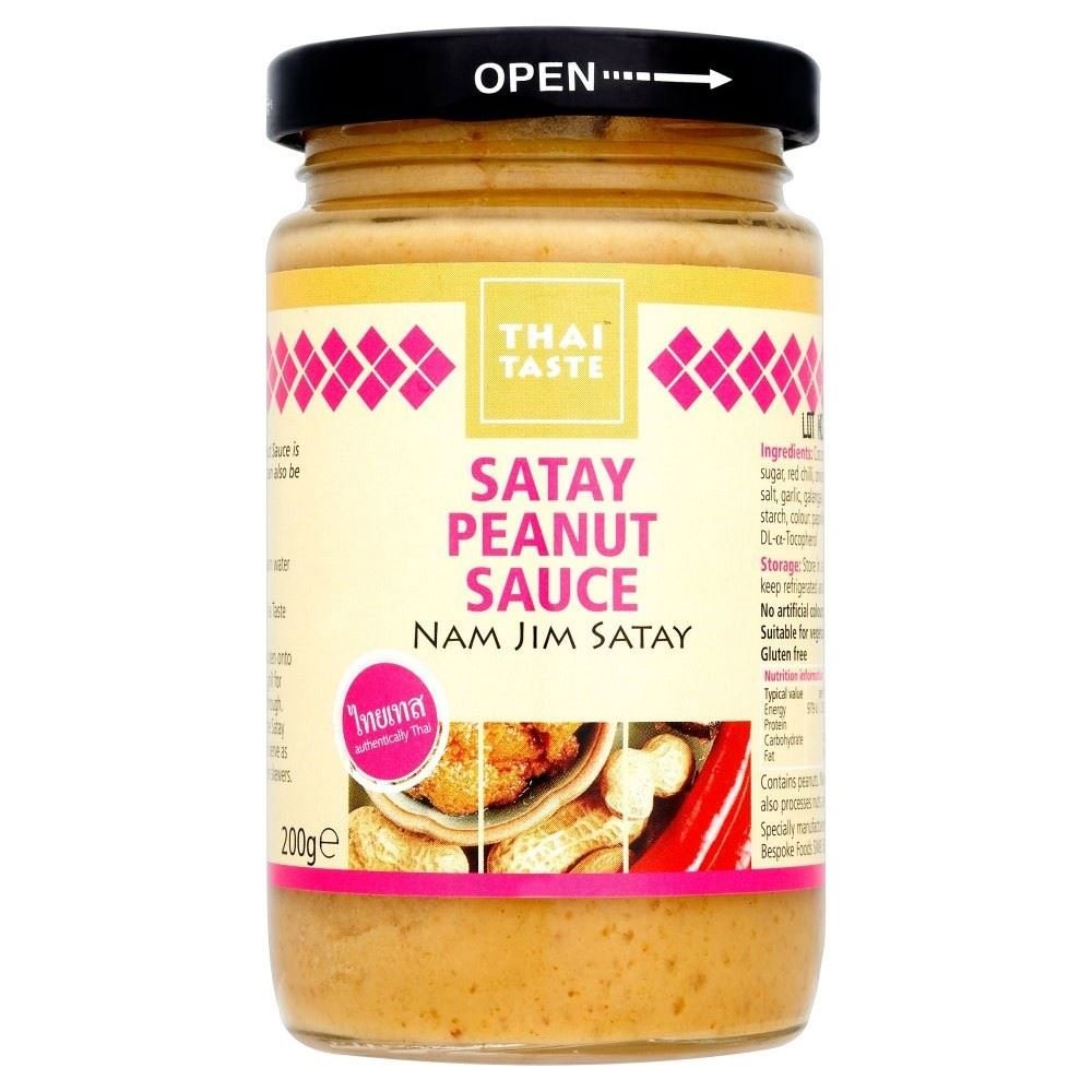 Thai Taste Satay Peanut Sauce (200g) - Pack of 6