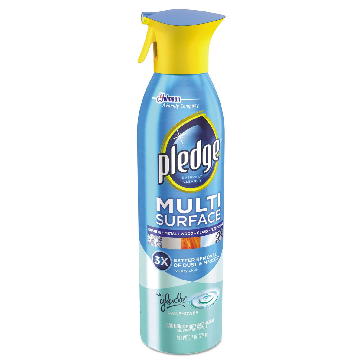Pledge CB724166 Multi-Surface Everyday Aerosol Rainshower 9.7oz